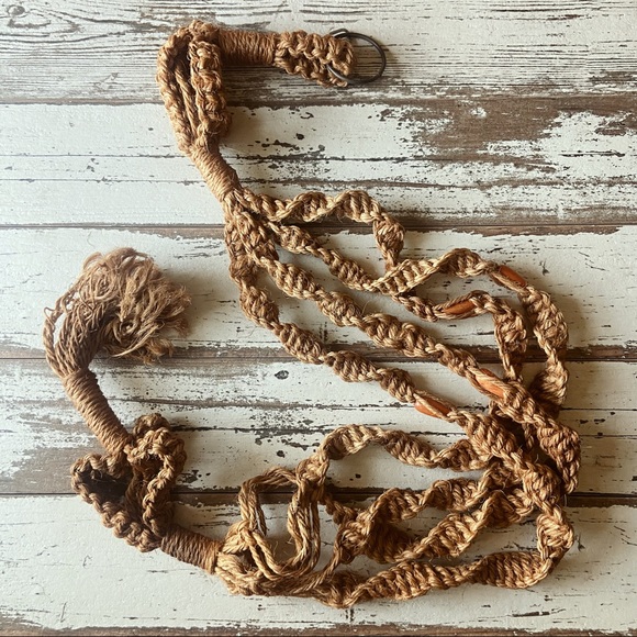 Vintage Other - 🔥FLASH SALE🔥 Vintage 70’s Handmade Macramé Plant Hanger